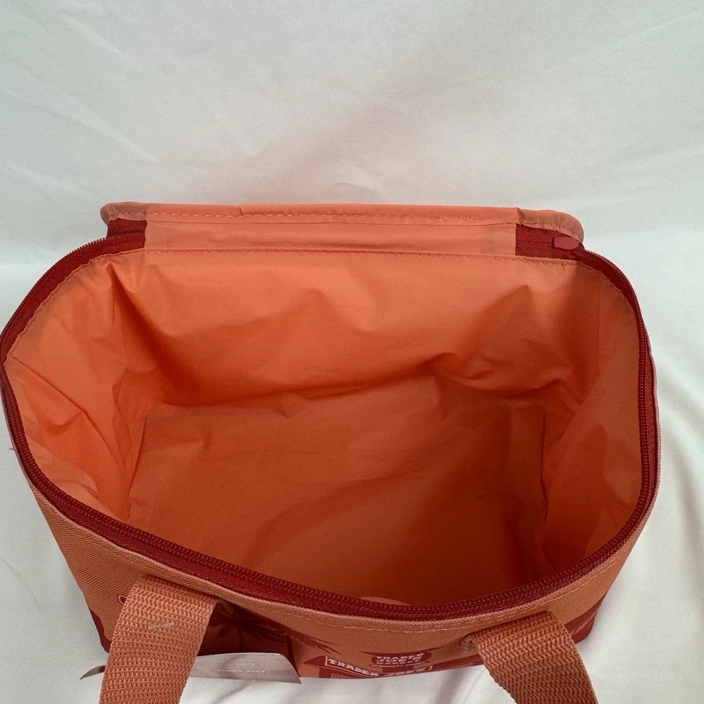 Trader Joe's Mini Lunch Tote Insulated Cooler Travel Beach Bag NWT - Picture 9 of 10
